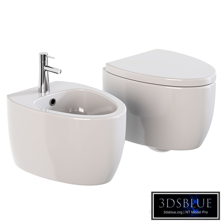 Wall hung toilet BOCCHI Etna