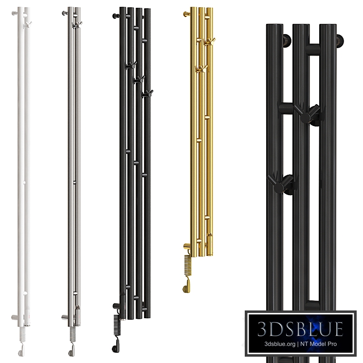 Electric heated towel rail Set Sunerzha