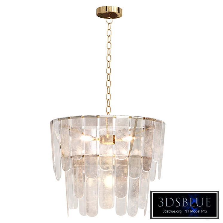 Hanging chandelier Gray Vittoria