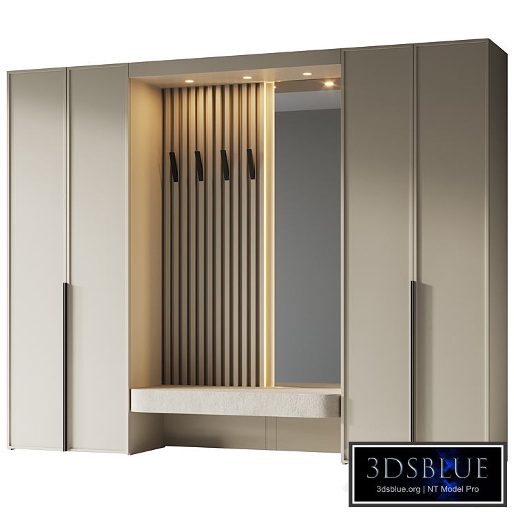 Composition of furniture in the hallway 23