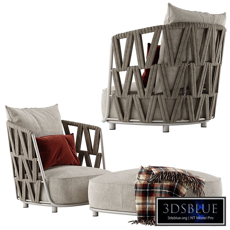 Talenti Swipe armchair