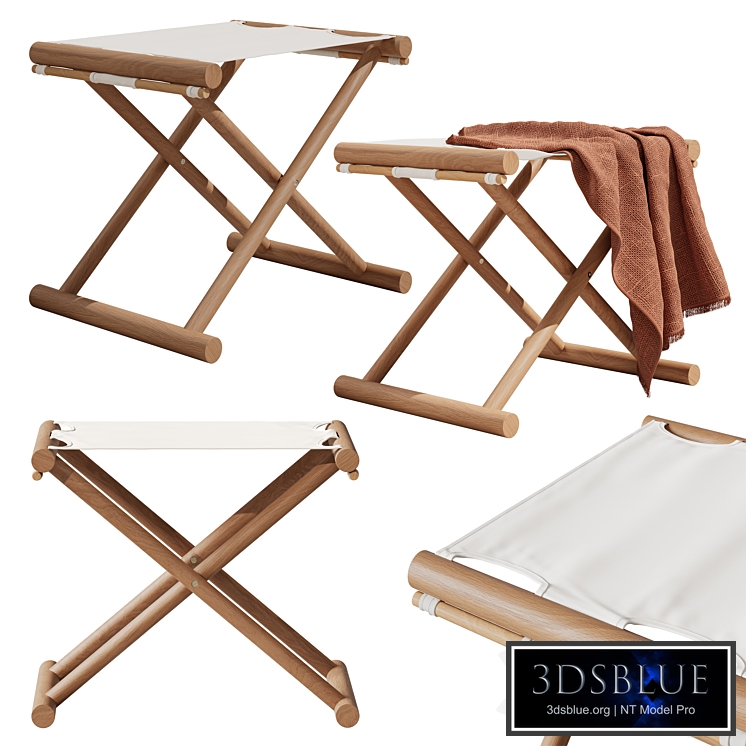 Campo Coastal Outdoor Stool