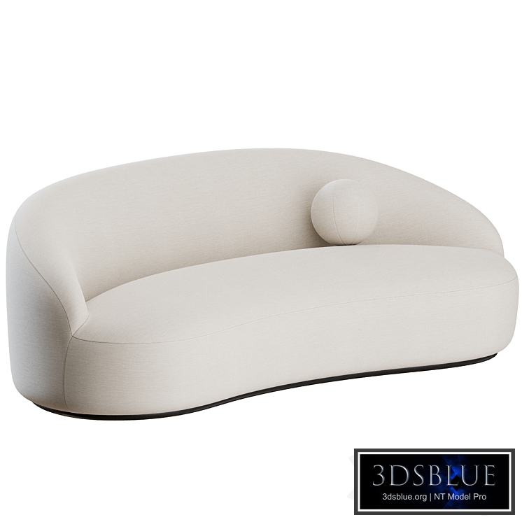 Margas LC4 Curved Sofa by &Tradition