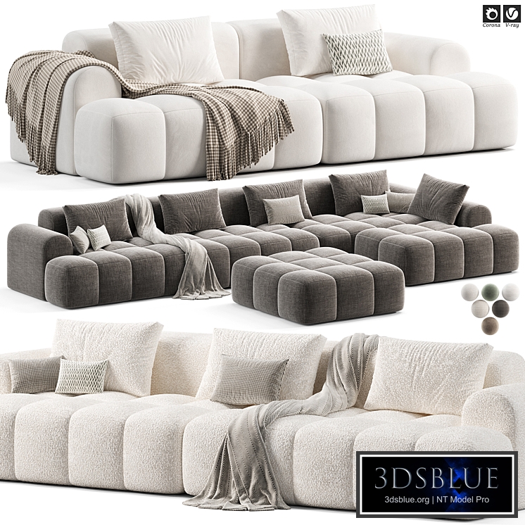 Extra Long Modern sofa
