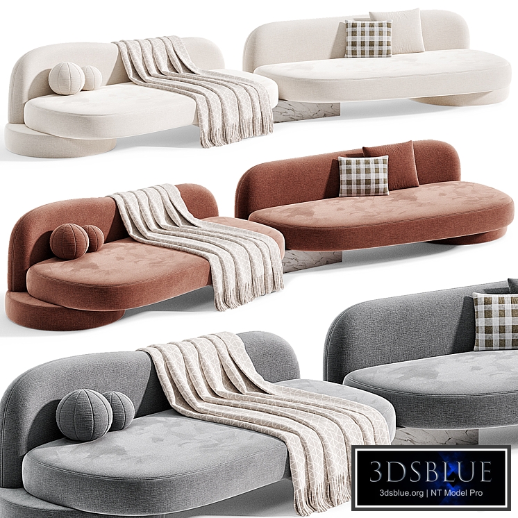 Model range of sofas modular modification