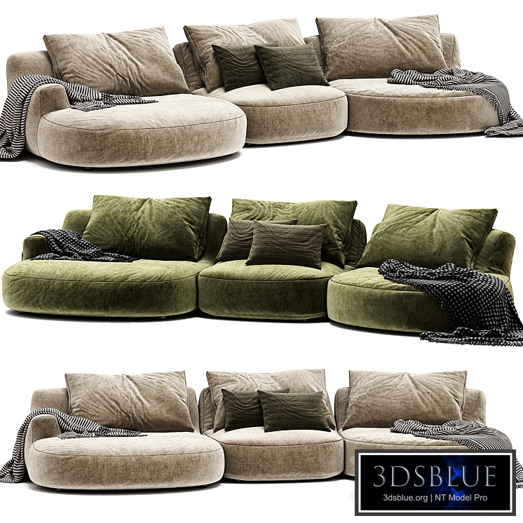 MOONLIGHT Sofa By Exteta