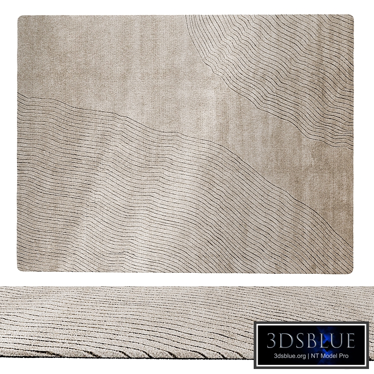 Sands rug by Claudia