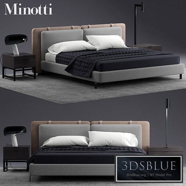 Bed minotti tatlin SOFT