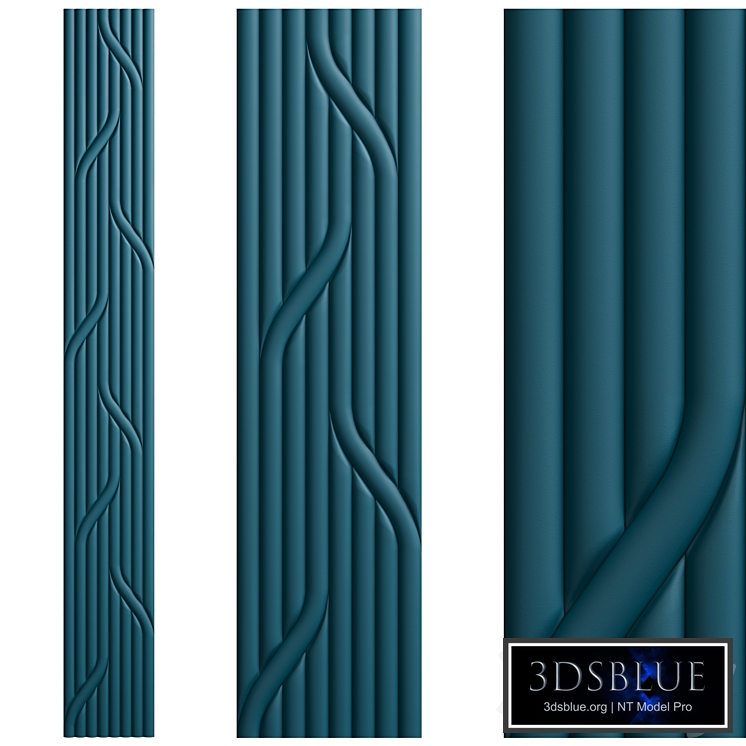 Wall panel Orac W213 HILL TRACE