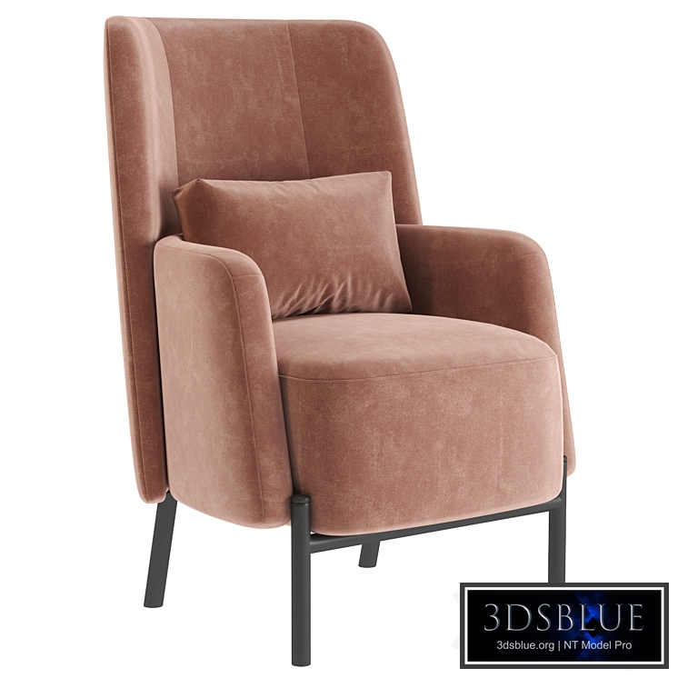Armchair Ville Barhat Caramel