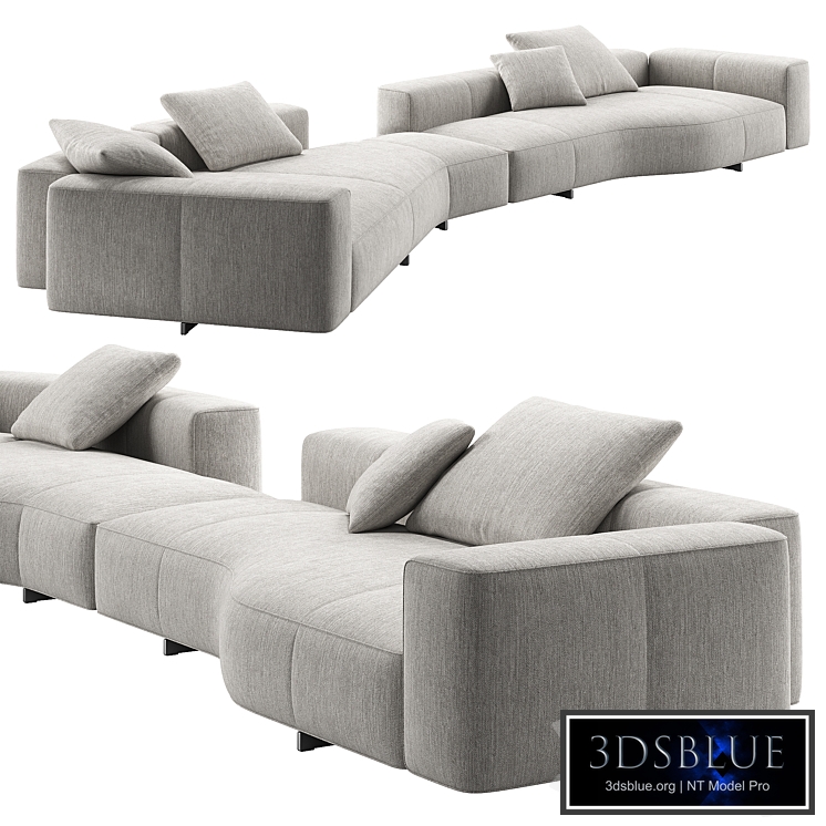 Yves Sofa 01 by Minotti