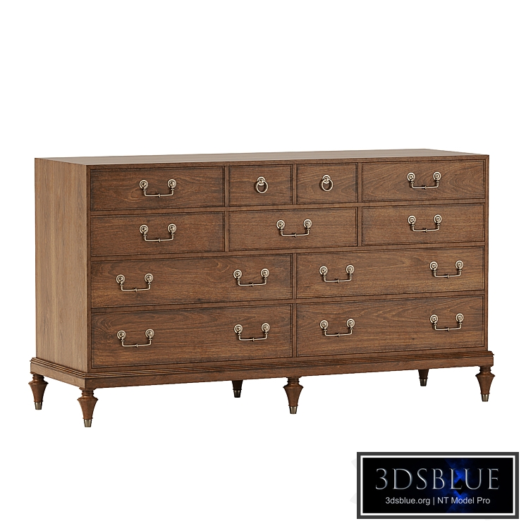 Chest of drawers Hickory White 425-31