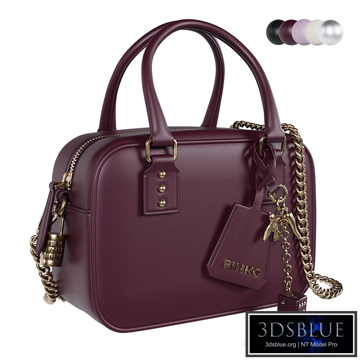 PINKO mini Bowling tote bag