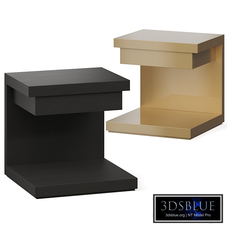 Meridiani Cluny Nightstand Bedside Table