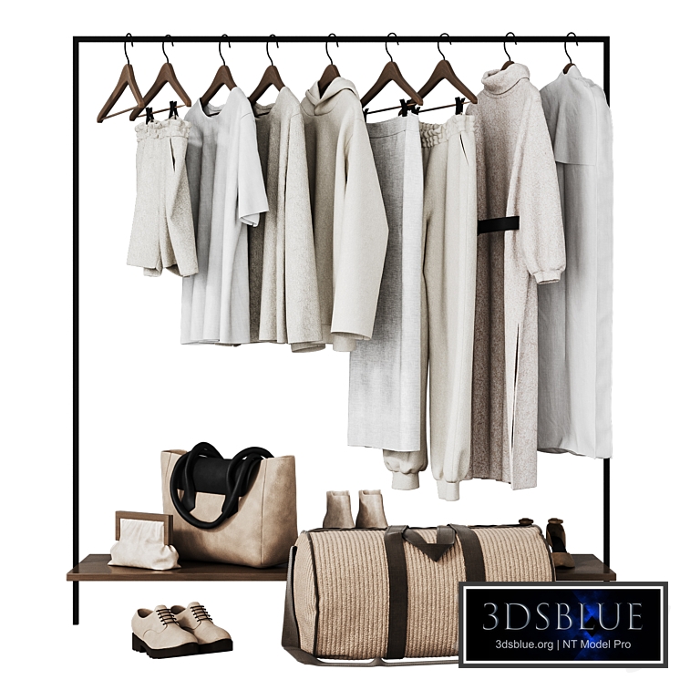 Clothes for dressing room / store 005