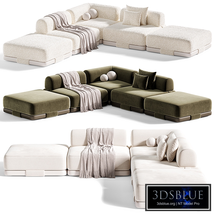 INSULA modular Sofa 02 By Kettal