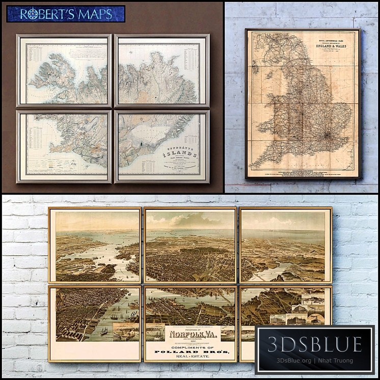 Roberts Maps - set 9
