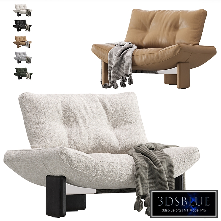 Emmi Armchair by Minotti