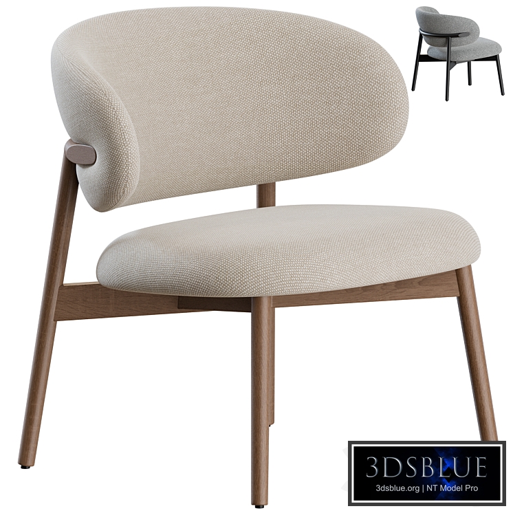 Oleandro Lounge Chair by Calligaris