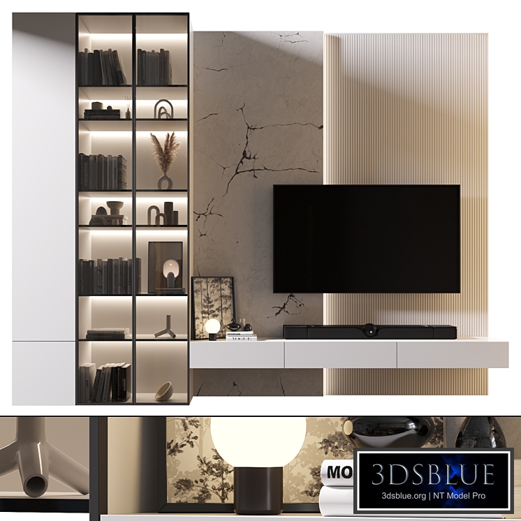 TV Wall | set 1006