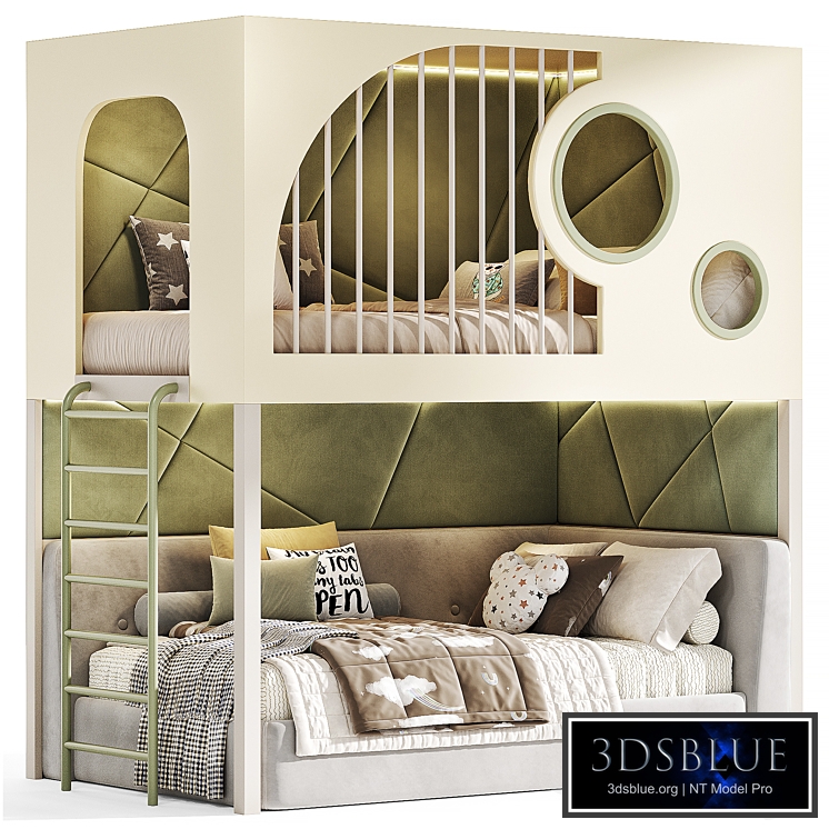 Kids bedroom 25, Children's Bed