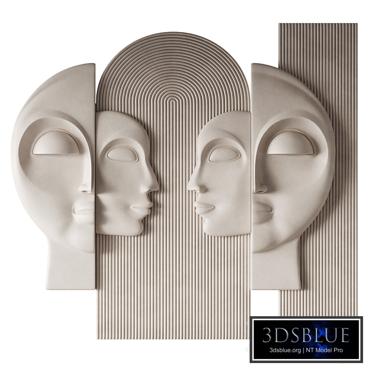 Wall 3D panel Faces v2