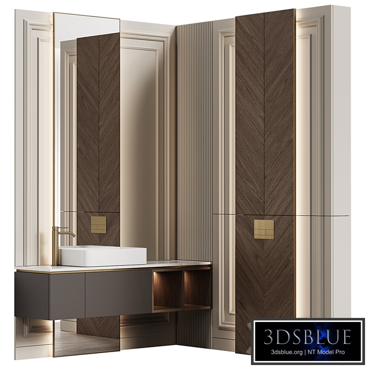 Bathroom furniture 20 in modern classic style