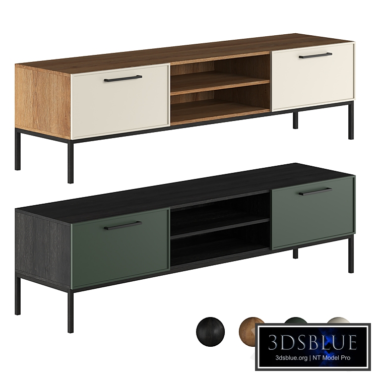 Chest of drawers with niche Nicole from Berber (La Redoute)