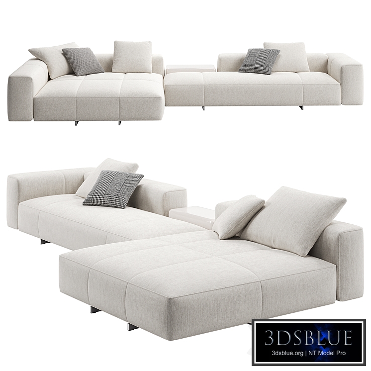 Yves Sofa 09 by Minotti