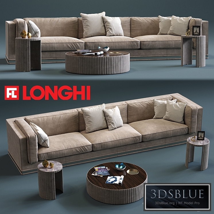 Fratelli Longhi MASON 3-Seates Sofa