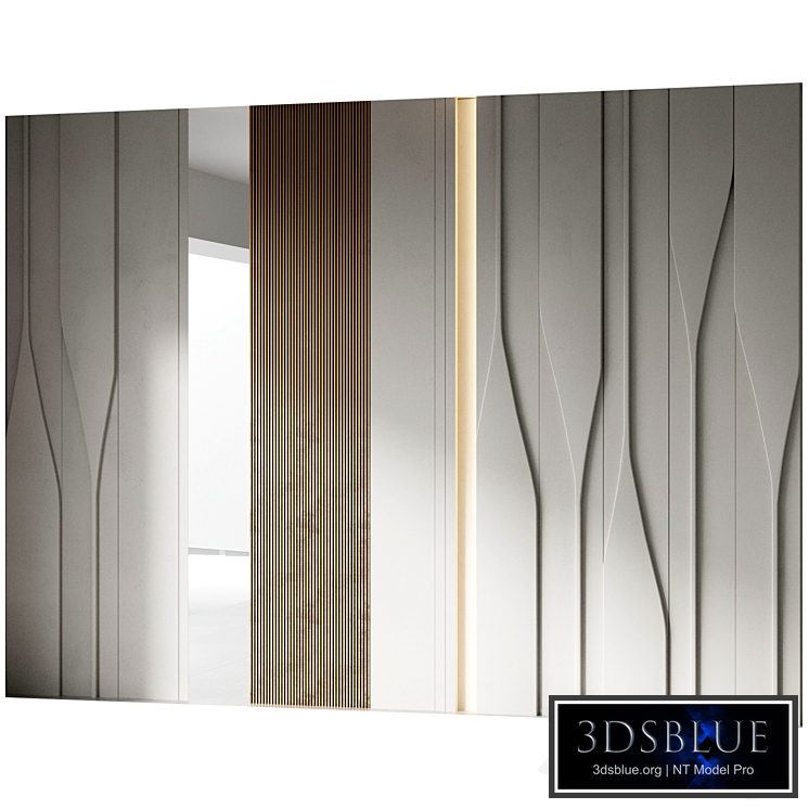 Decorative wall panel composition set 11