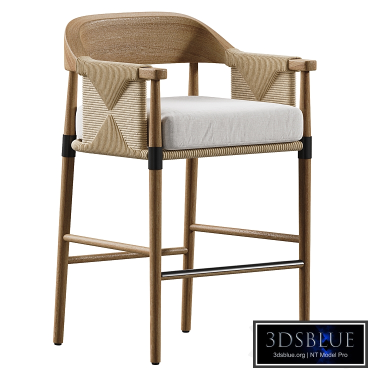 Arteriors Estes Outdoor Bar Stool