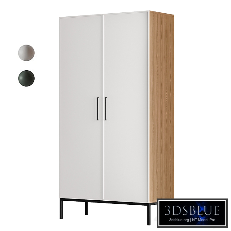 Two-door wardrobe "Nicole" by La Redoute (Berber)