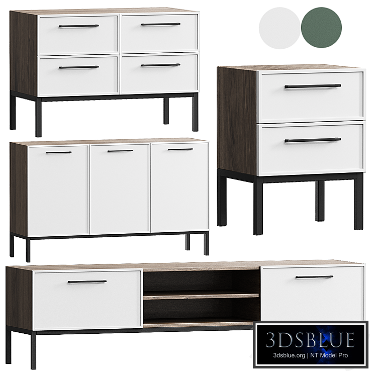 Chest of drawers,Bedside table,TV Nicole