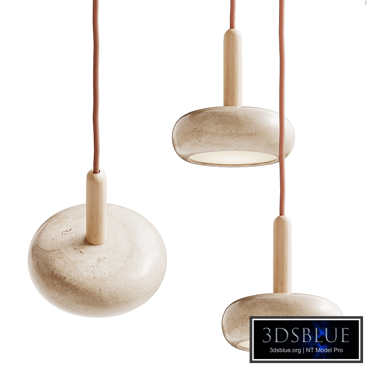 Natural Stone Pendant Light