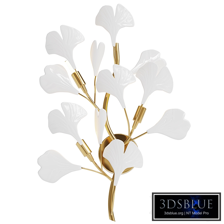 Ginkgo Leaf Wall Lamp