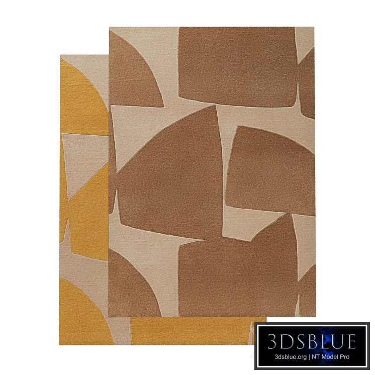 Smilla Beige Yellow by Benuta