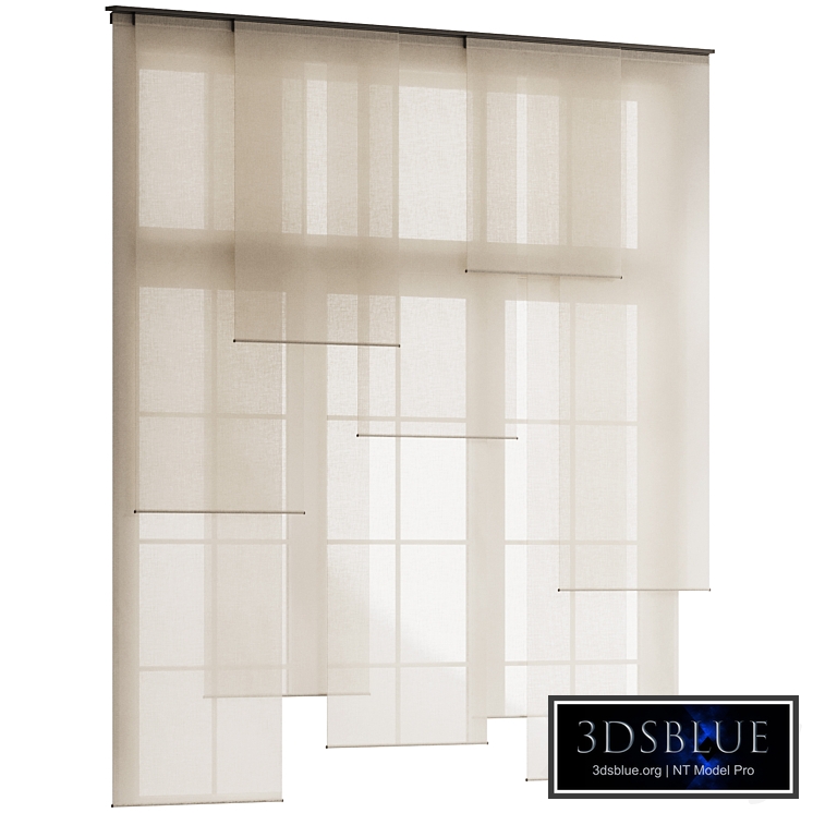 Layered Panel Curtain 2