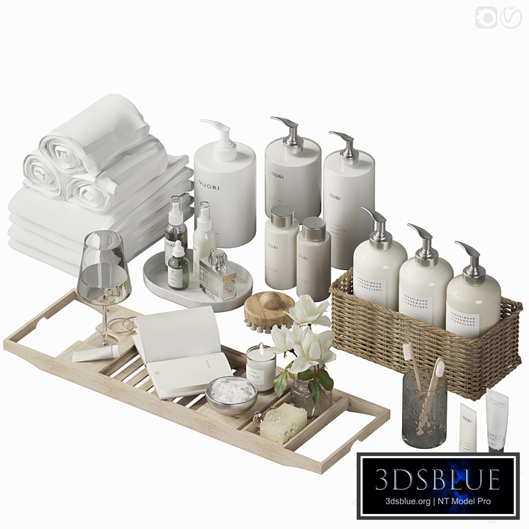 Decorative set for the bathroom - 7