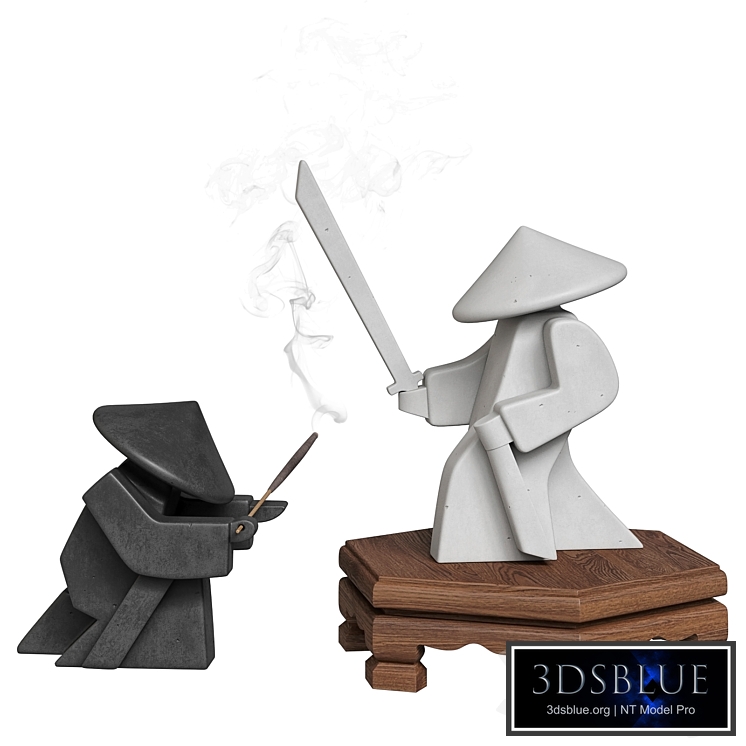 Incense stand Samurai