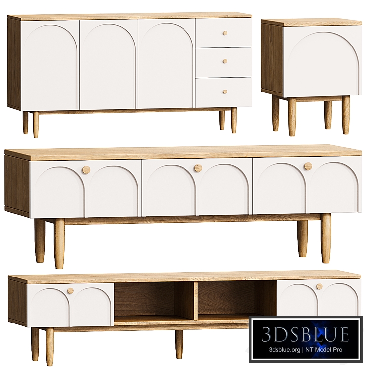 Chest of drawers, TV, Bedside table Arka