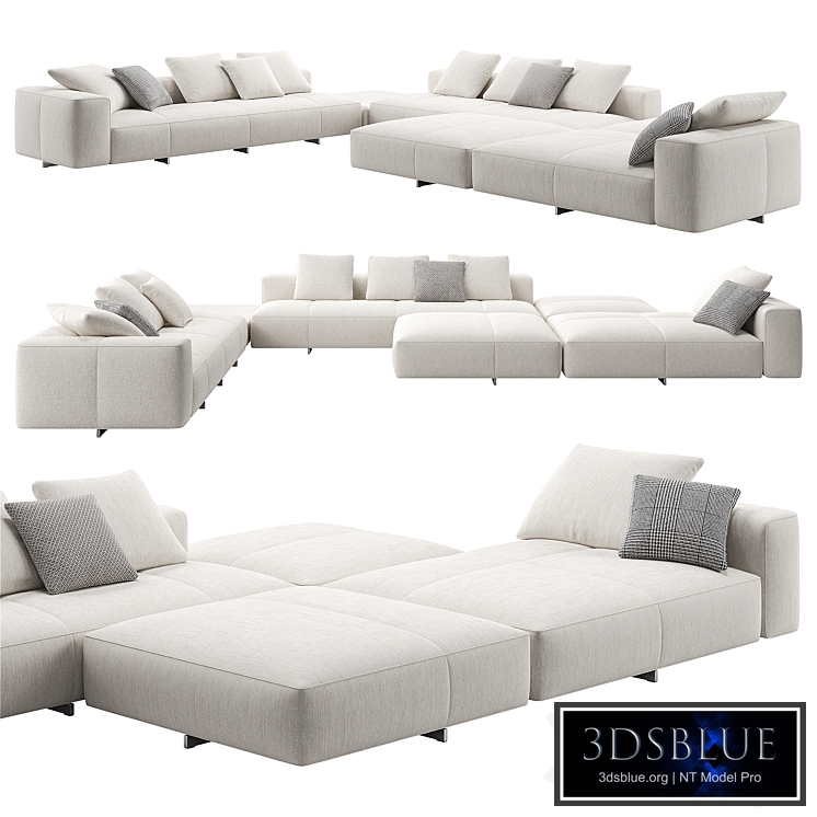 Yves Sofa 012 by Minotti