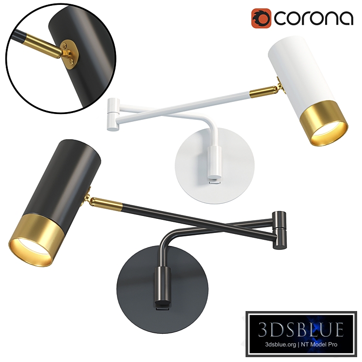 Fumi Swing Wall Lamp