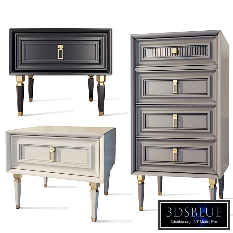 Chest of drawers bedside table Lorenta Homage Dogtas