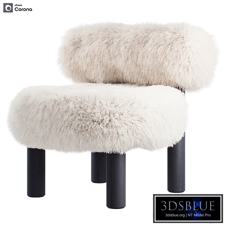 Low Chair Gropius CS2 Fluffy Edition