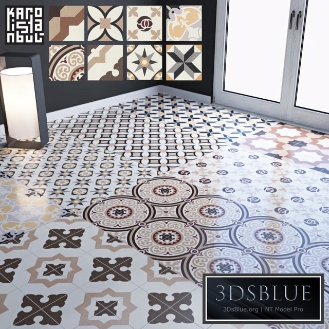 Decorative tile KARO