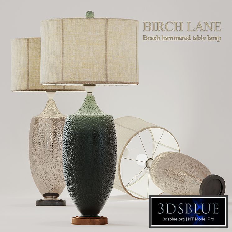 Bosch Hammered Table Lamp