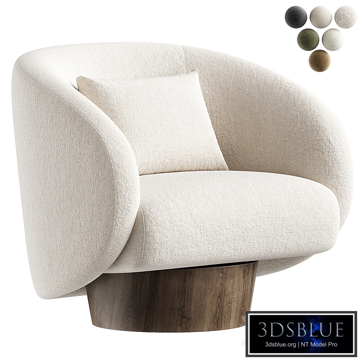 Union Home Rotunda Swivel Chair