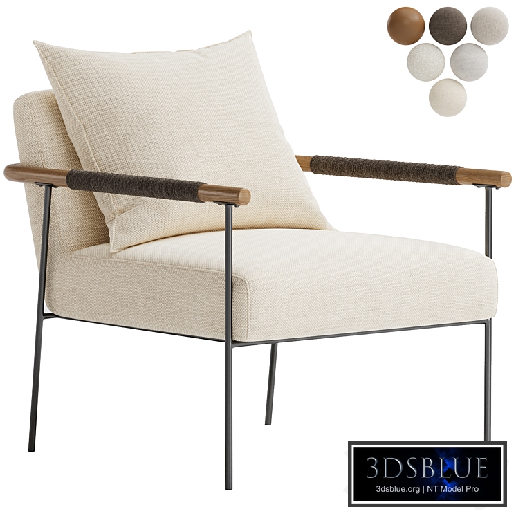 Valencia Linen Atticus Armchair