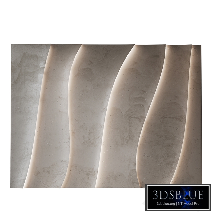 Abstract composition. Relief. Plateau. 53